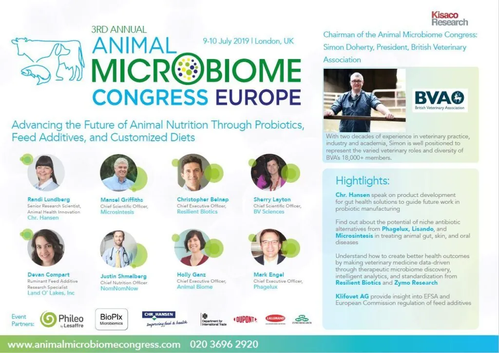 Sherry Layton será disertante en la 3ra Edición del Congreso Europeo de Microbioma Animal