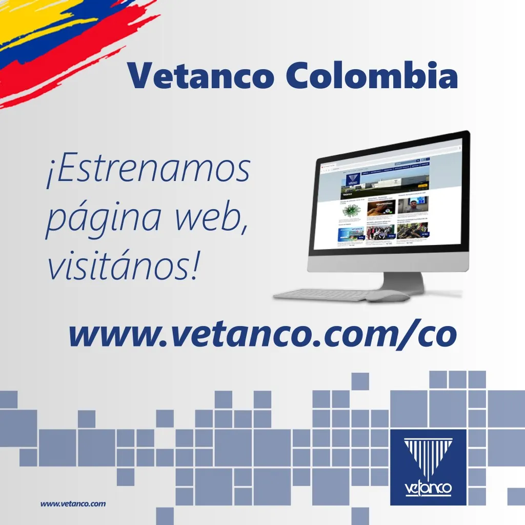 Vetanco suma el acceso a la web de su filial de Colombia a su sitio corporativo